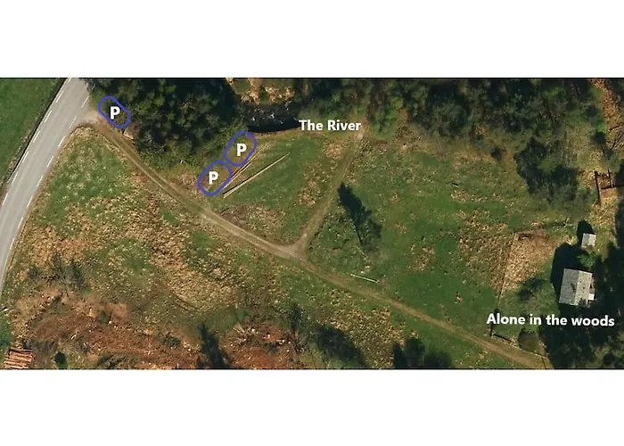 Сasa de vacaciones Alone In The Woods With Your Own River Nearby